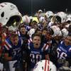 Photo: Liberty players sing their fight song after defeat Photo: Liberty players sing their fight song after defeat